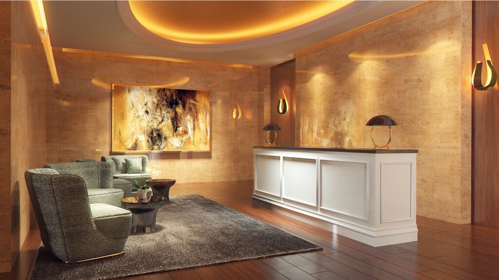 Готель The Ritz-Carlton, Куала-Лумпур Екстер'єр фото A 3D rendering of a room